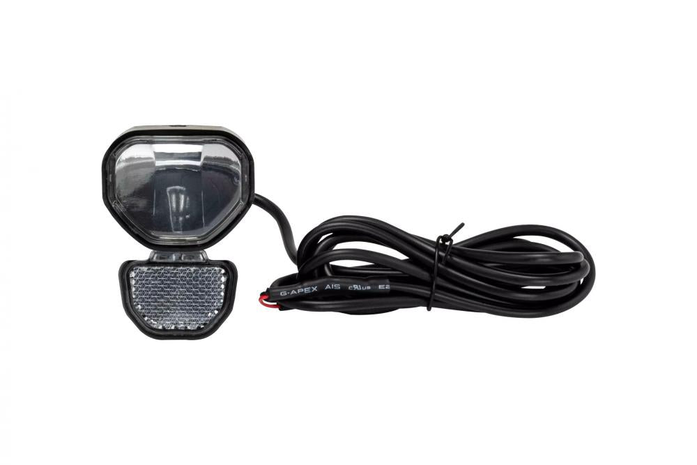 LEZYNE E500 StVZO Frontlicht - 500 Lumen E-Bike Scheinwerfer für Brose Motoren mit 1600mm Kabel - LED FRONT BIKE LIGHT
