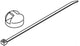 CATEYE Sensormagnet Trittfrequenz-Computer One Size - präzise Trittfrequenz-Erfassung