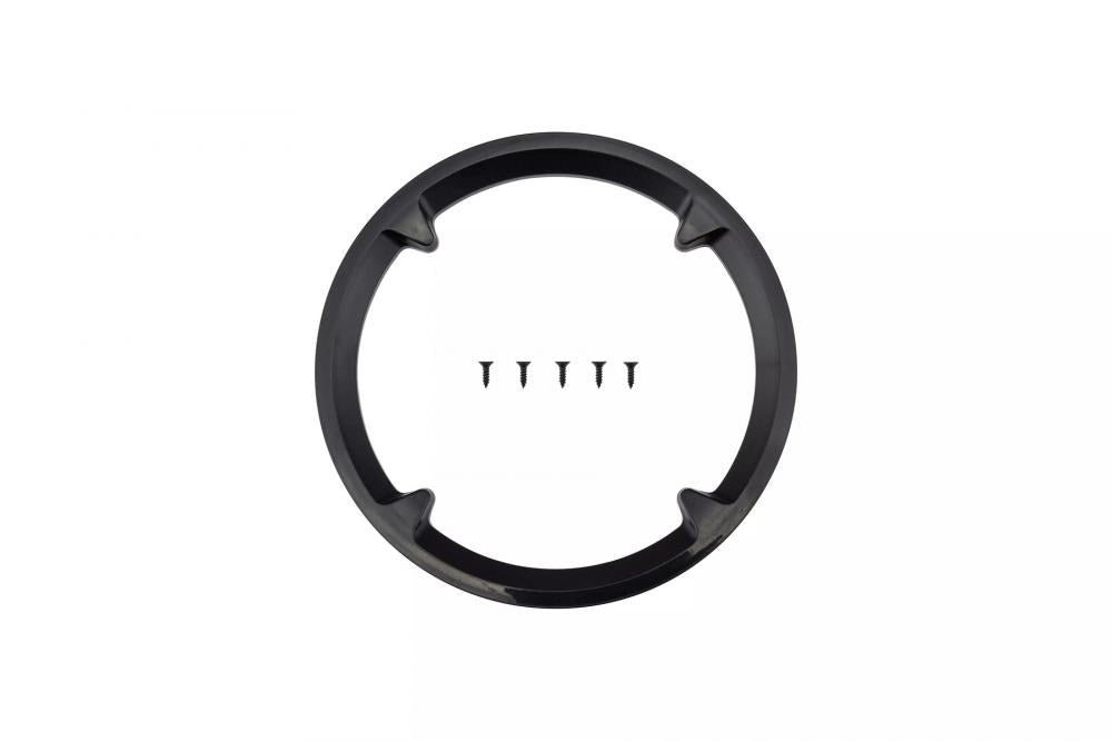 CHG SAMOX, CHAINRING GUARD, FOR SAC46 & TAC29 CRANKS, 32-40T, 4-BOLT, PLASTIC, W/ BOLTS