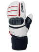 CHIBA Race Series Trigger - wasserdichte Lobster-Radhandschuhe, Größe 11, weiß