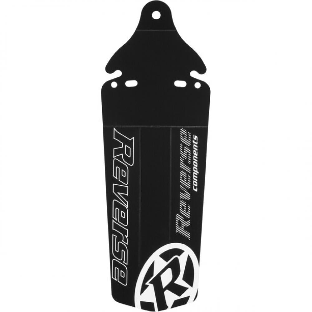 Reverse Schutzblech Steckmontage am Sattel Mud Fender Ass Saver schwarz weiß