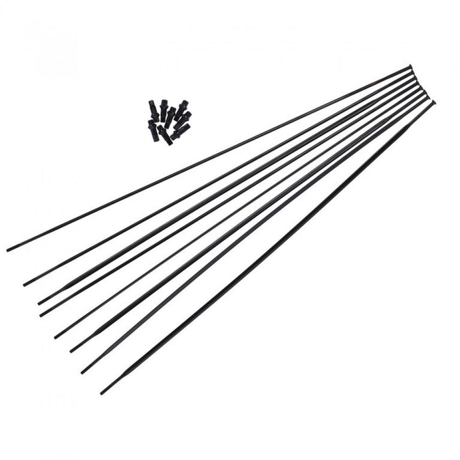 DT Swiss Speichenkit für HE 1800 SPLINE 700C 32 Speichen Schwarz - präzise Laufradreparatur