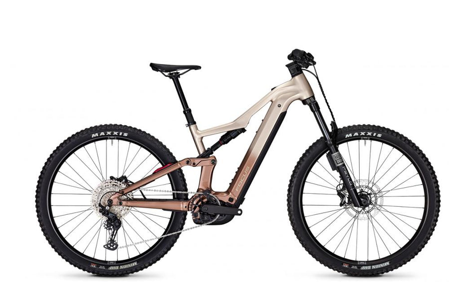 Focus THRON² 6.8 ABS 29" Diamant S Adamantsilver / Platinumbronze - vollgefedertes E-MTB