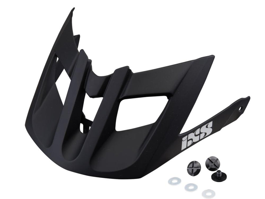 IXS Sports Division iXS Visor + Pins Trail EVO XS black - Ersatzvisier für Trail RS Evo Helm