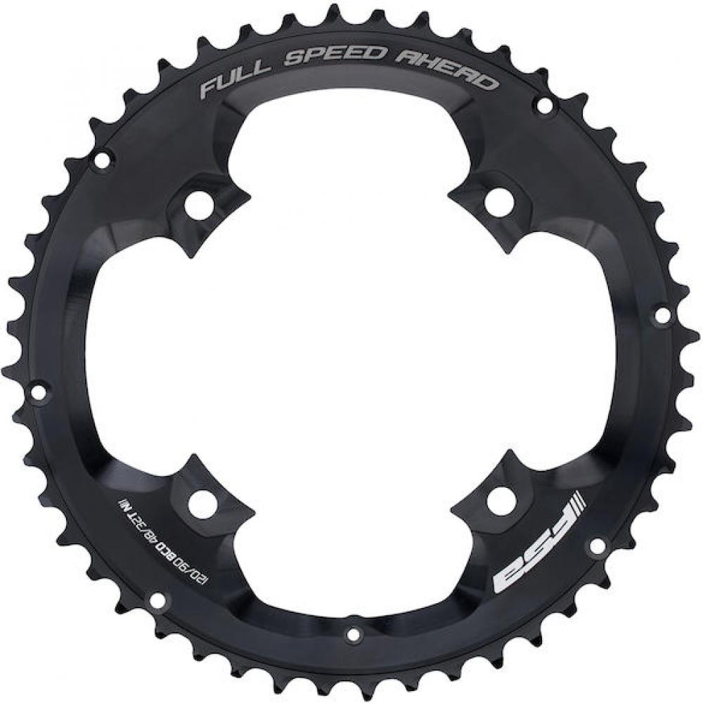 FSA Kettenblatt Road Powerbox Stealth 4-Arm 120 mm x 46 T Schwarz - Hohe Steifigkeit & Präzise Schaltperformance