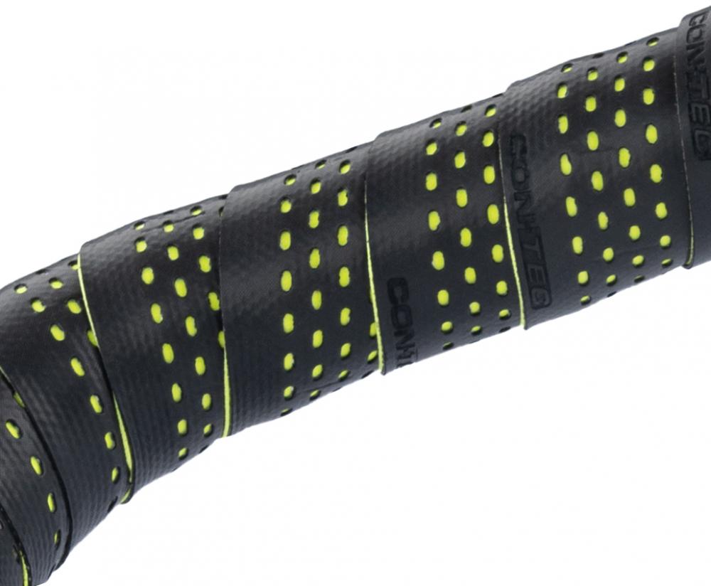 CONTEC Lenkerband "Reflex.Micro"nSB-verpackt, PU, 200cm lang, 3cm breit, 2,5mm MaterialstärkenDämpfendes Lenkerband mit reflektierender Schicht sorgt für bessere Sichtbarkeit auf der Straße, hergestellt aus PU, mit dämpfender Schaummatrix, verbessert Komf