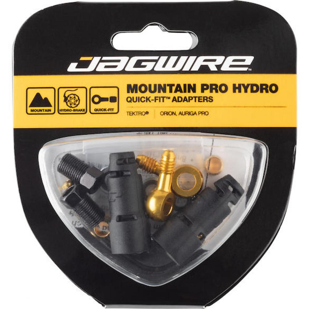 Pro Quick-fit Adapter Für Tektro/trp Schwarz/gold - Universelles Anschlussset