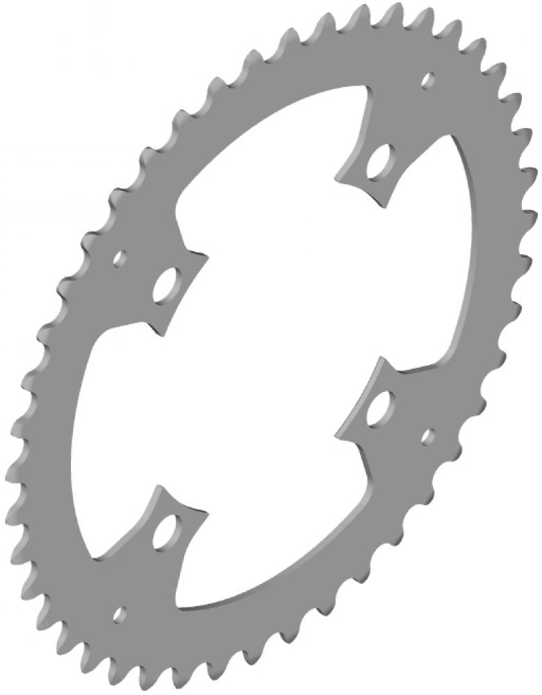 SHIMANO Kettenblatt SM-CRE80 44 Zähne - effiziente Performance für E-Bike-Antriebe