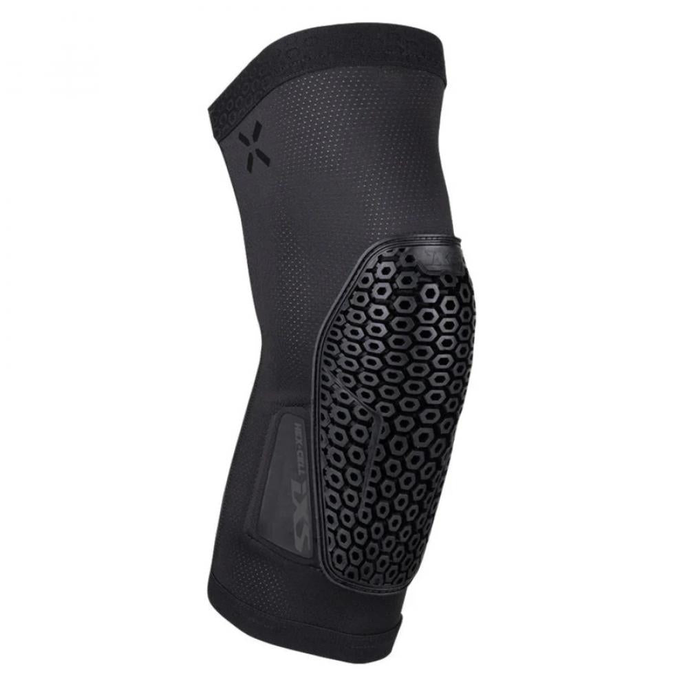 IXS Sports Division iXS Flow XTG knee guards XXL black - flexible Knieprotektoren mit Hex-Cell-Schutz