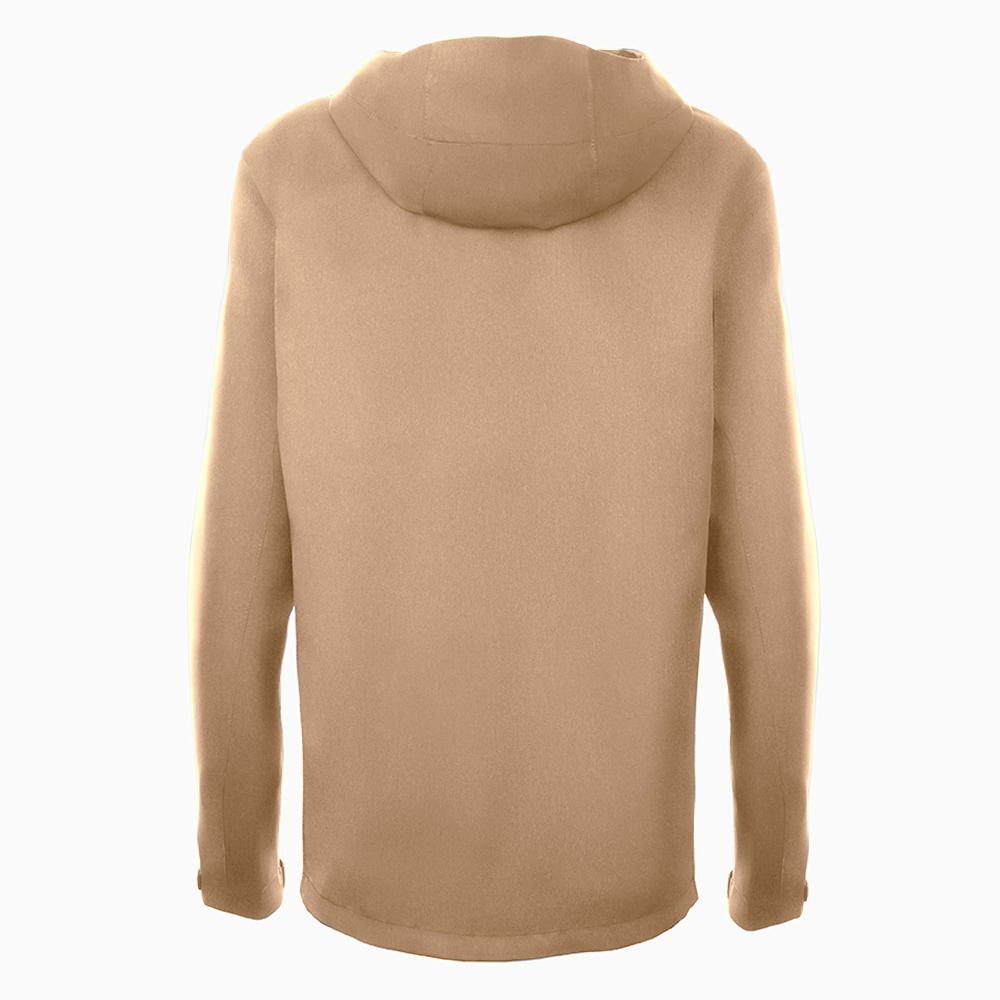 CHIBA Rainjacket Damen - wasserdicht, winddicht, atmungsaktiv, beige, 4XL