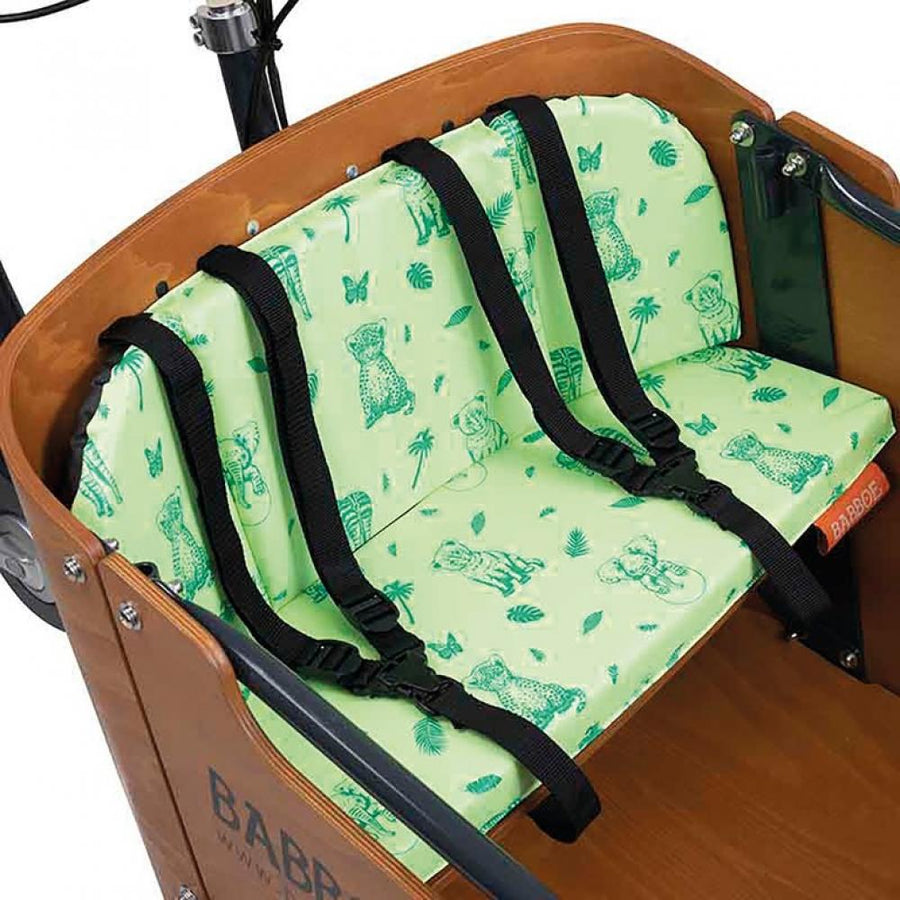 Babboe Kissenset Safari Lime für Go