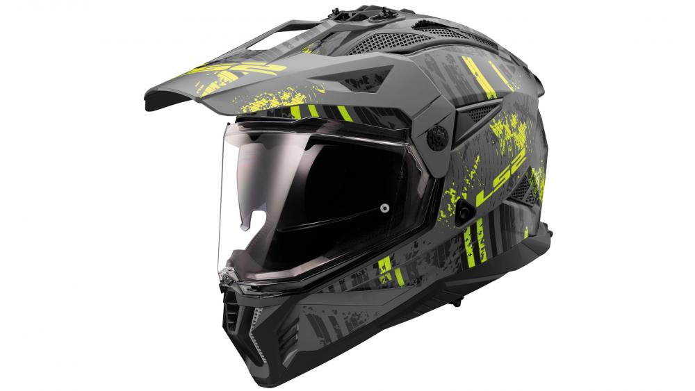 LS2 Endurohelm "MX702 Pioneer II Crazy" XL (6162 cm)