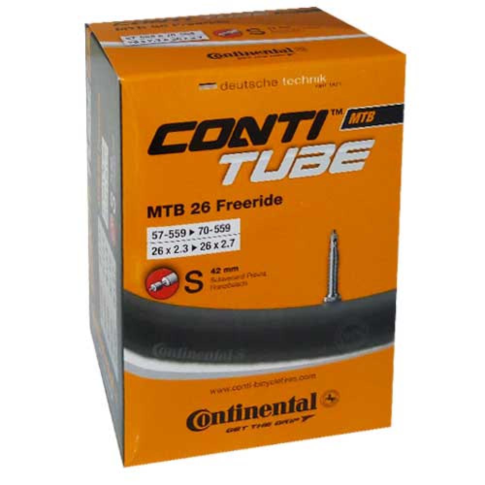 Continental Schlauch Conti MTB 26 Freeride 26x2.30/2.70" 57/70-559 SV 42mm"