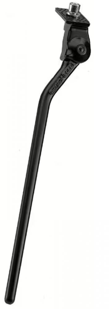 PLETSCHER Seitenständer ESGE 28 Zoll schwarz - Aluminium-Druckguss, Ständerplatte 295 mm, mit Innensechskantschraube M10 x 20 und Federring, ideal für Erstausrüstung