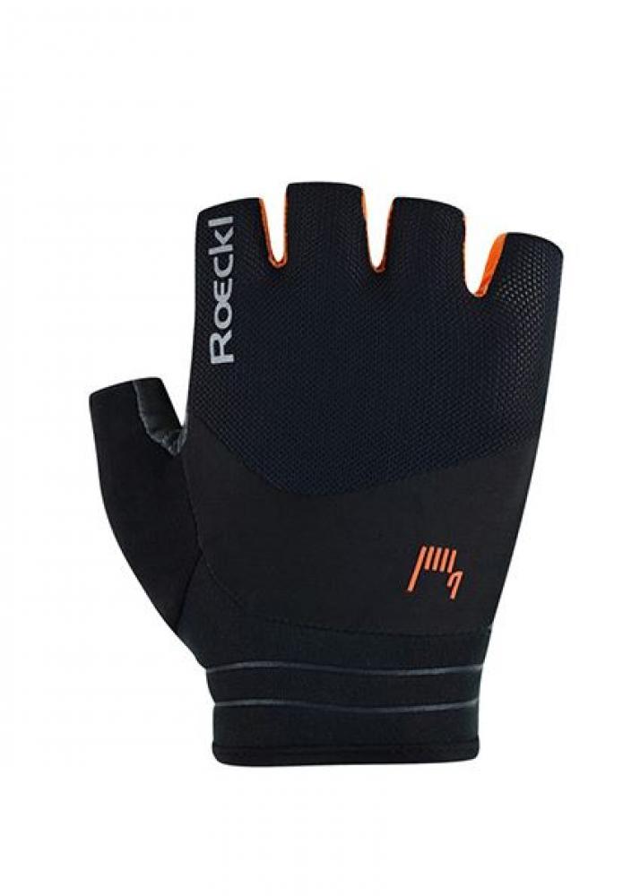 Roeckl Sports Performance Bike Fingerhandschuhe Bonau (black/orange) Größe 11