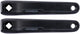 CONTEC Kurbelsatz "Crank"nSB-verpackt, ohne Kettenblatt, 170mm, 10 mm Offset, rechts / links, AluminiumnPassend für 4-kant, u.a. Ananda, Bafang, JIS (Yamaha etc.), Panasonic, Shimano, schwarz