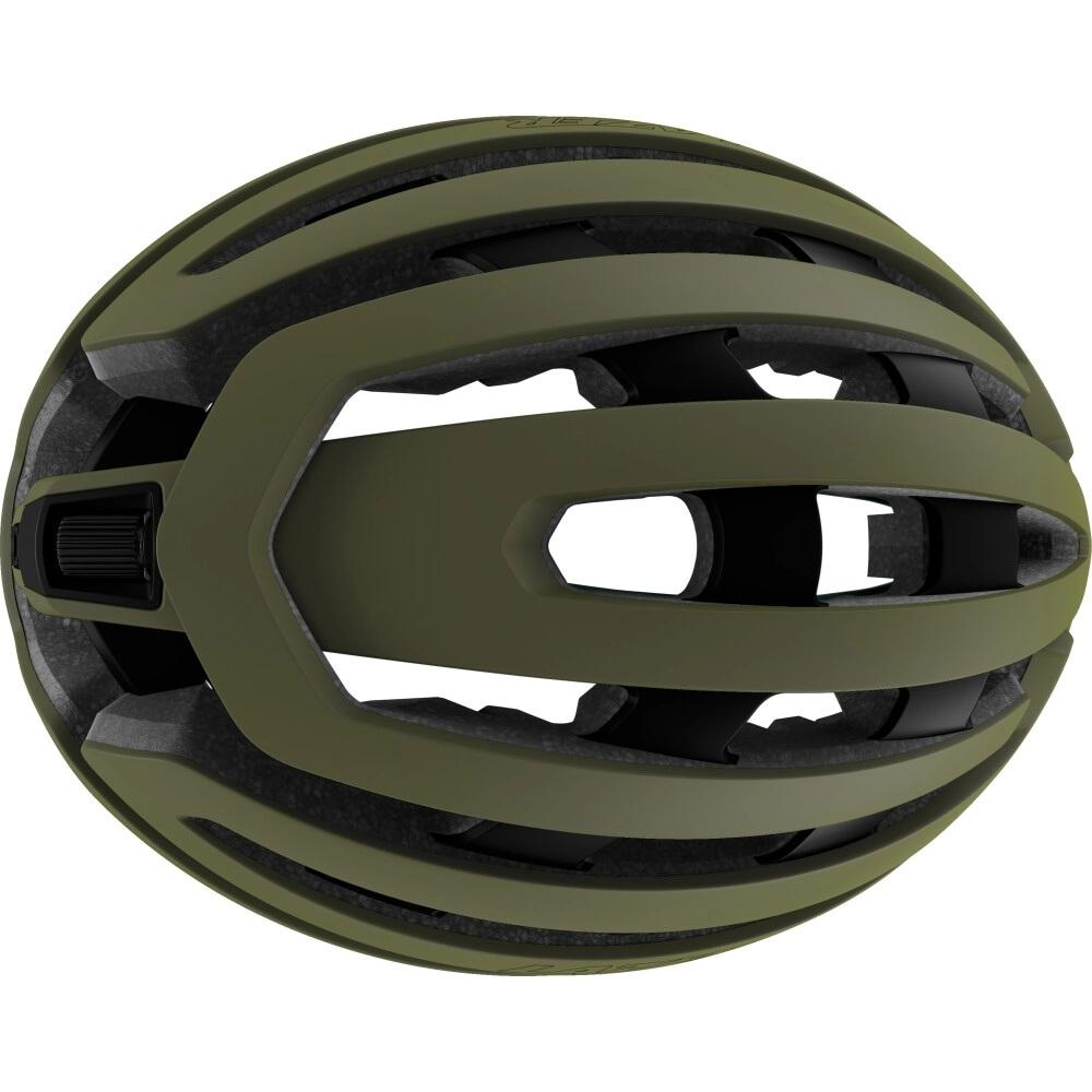 LAZER Helm Z1 KinetiCore Road Matte Pine Green S - leichter Aero-Rennradhelm