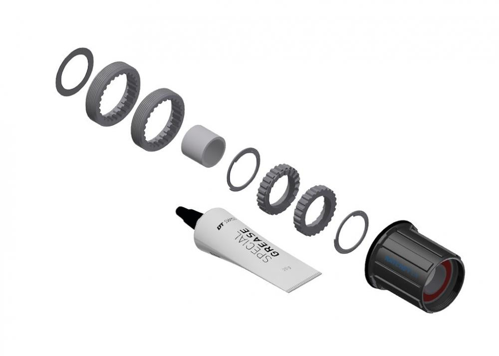 DT Swiss Service-/Upgrade-Kit Ratchet LN 18 Zähne - Umrüstung auf Ratchet-Freilaufsystem