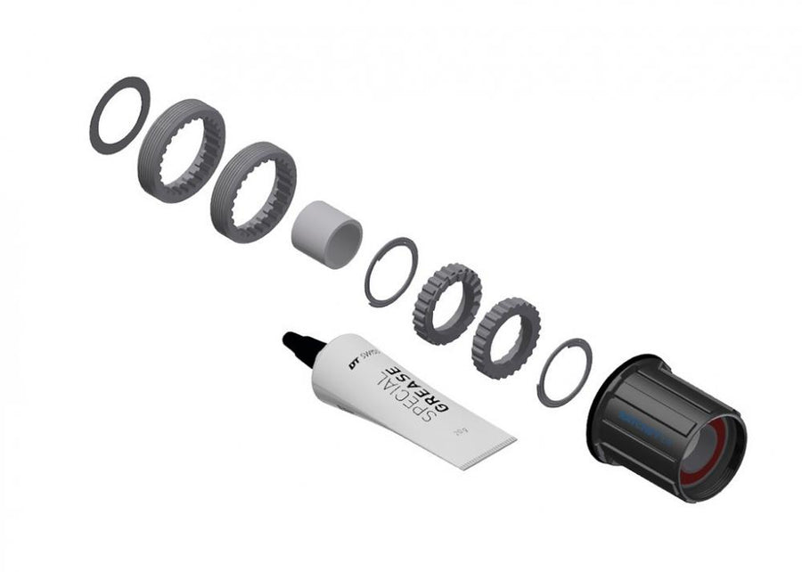 DT Swiss Service-/Upgrade-Kit Ratchet LN 18 Zähne - Umrüstung auf Ratchet-Freilaufsystem