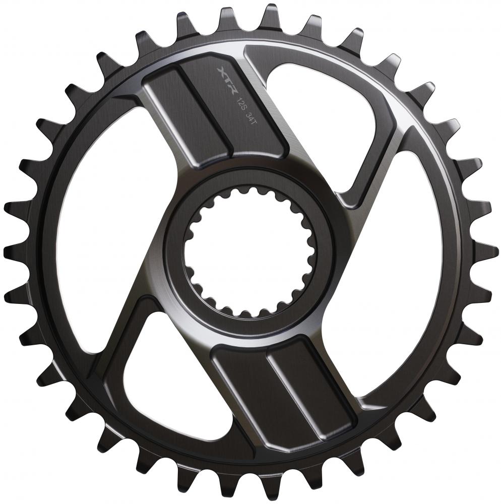 SHIMANO Kettenblatt XTR SM-CRM96 34Z für FC-M9200/M9220 - maximale Kettenführung