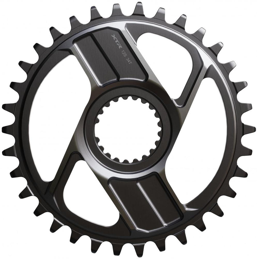 SHIMANO Kettenblatt XTR SM-CRM96 34Z für FC-M9200/M9220 - maximale Kettenführung