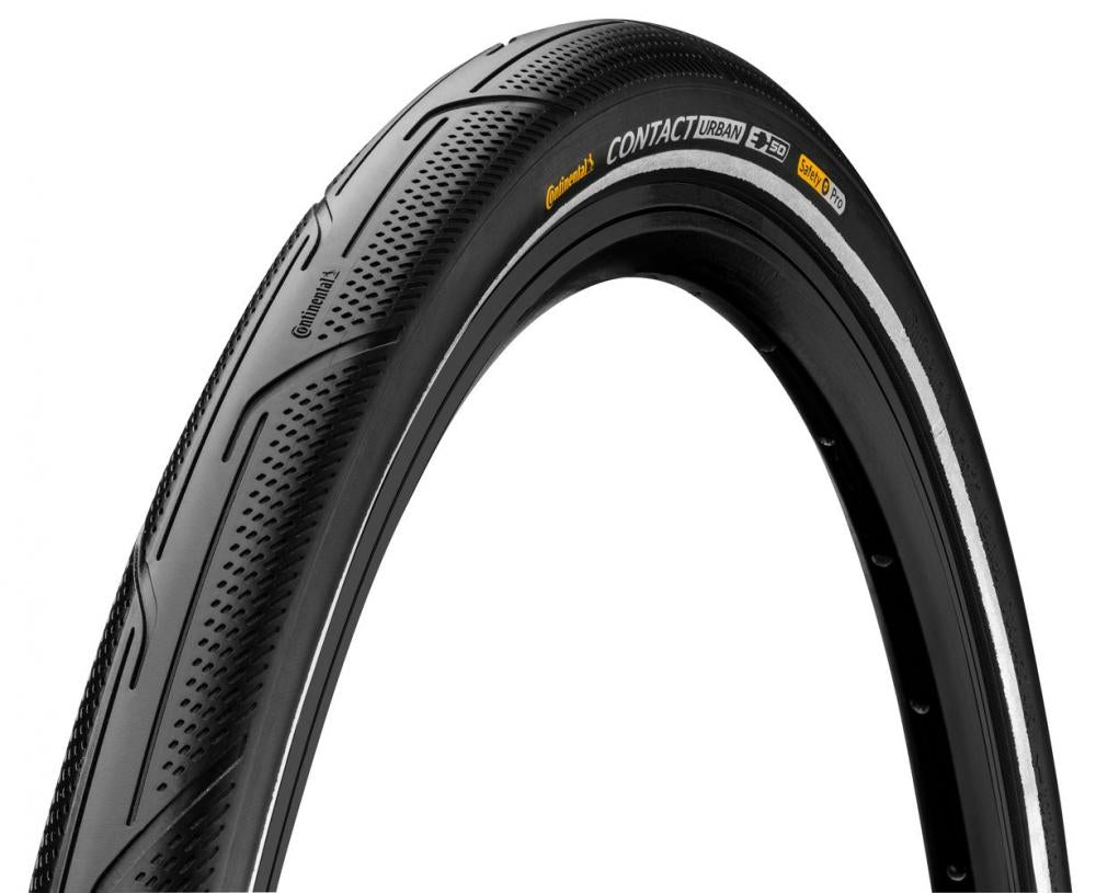 Continental Drahtreifen Reifen Contact Urban 27.5x2.50 62-584 schwarz Reflex E-50 Draht