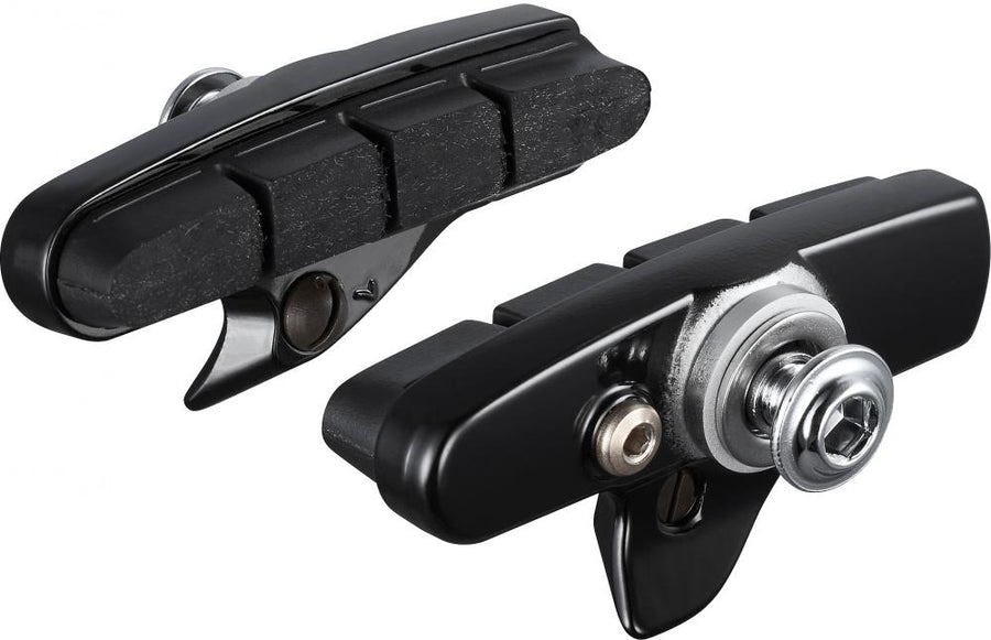 SHIMANO Bremsschuh R55C4 1 Paar BR-R8110-F/RS811-R - Rennrad Seitenzug, lang haltbar