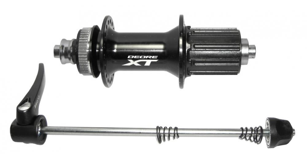 SHIMANO Hinterradnabe DEORE XT FH-M8000 Center-Lock 36 Loch - 135 mm, Schwarz