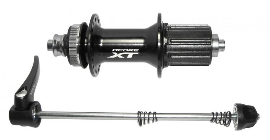 SHIMANO Hinterradnabe DEORE XT FH-M8000 Center-Lock 36 Loch - 135 mm, Schwarz
