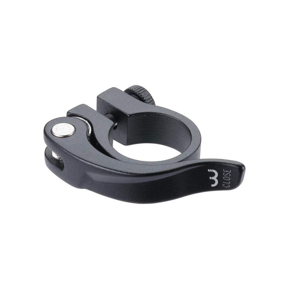 Bbb Sattelklemme Smoothlever 28.6mm Schwarz 28 - Stabile Schnellspann-sattelklemme