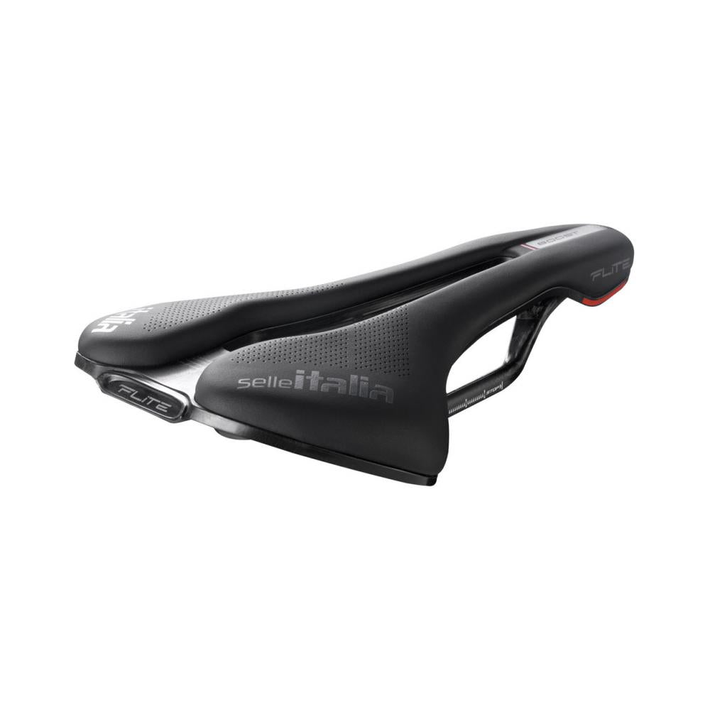 Selle Italia Flite Boost KitCarbon SF L3 - Rennrad-/Gravel-Sattel, Carbon-Streben, Superflow Aussparung, 145×248 mm