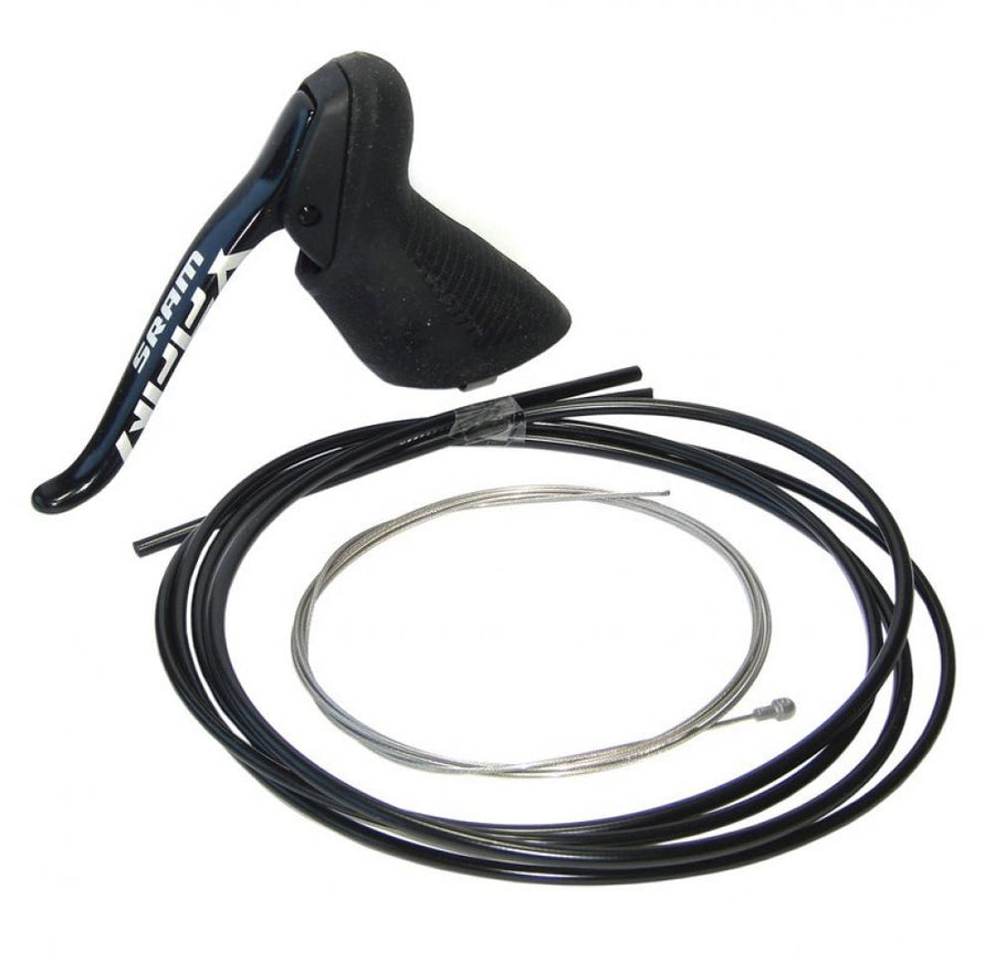 SRAM Schalt-/Bremshebel Apex 1 links vorne Road 1x mit schwarzen Zughüllen und Schaltzug