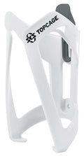 SKS Topcage Flaschenhalter weiß, flexibler Kunststoff, 53g, für 1,5L PET-Flaschen, verstellbarer Fanghaken, Made in Germany