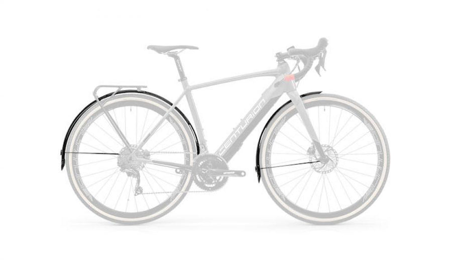 Centurion Nachrüst-Schutzbleche 28 Zoll / 53 mm Schwarz - Crossfire Gravel & Speeddrive