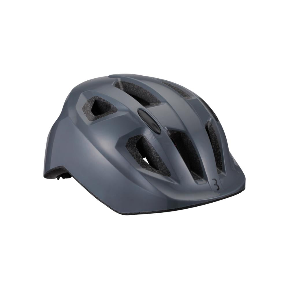 BBB Cycling BBB helm Hero S (46-52cm) S grau - sicherer Kinder-Fahrradhelm mit Top-Belüftung