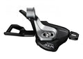 SHIMANO SLX SL-M7000 11-fach Mountainbike Schalthebel in Schwarz-Silber.