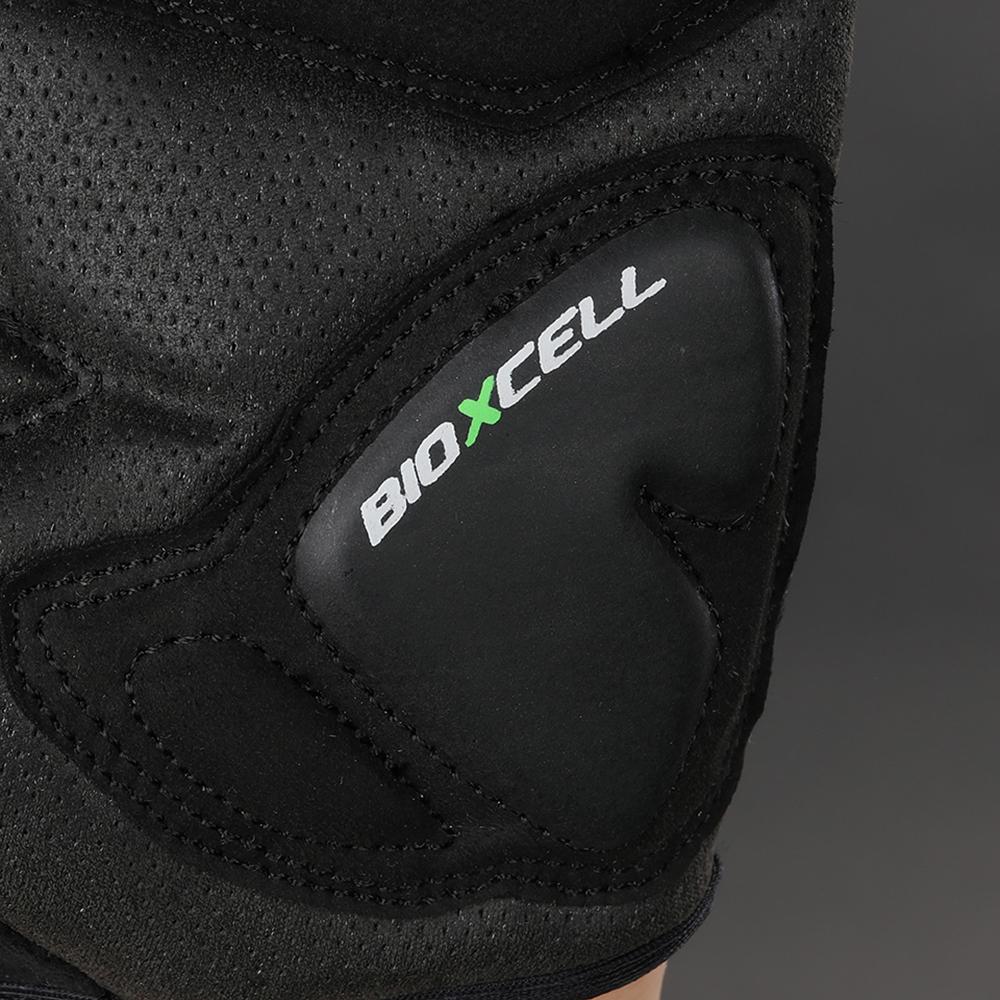 CHIBA BioXCell Lady - Damen Radhandschuhe schwarz, Größe M, gepolstert