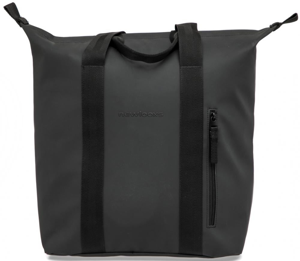 New Looxs Odense Kota Black 18L Black - stylische Fahrrad Einkaufstasche für Alltag und City