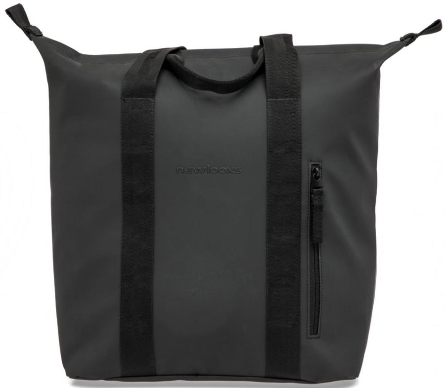 New Looxs Odense Kota Black 18L Black - stylische Fahrrad Einkaufstasche für Alltag und City