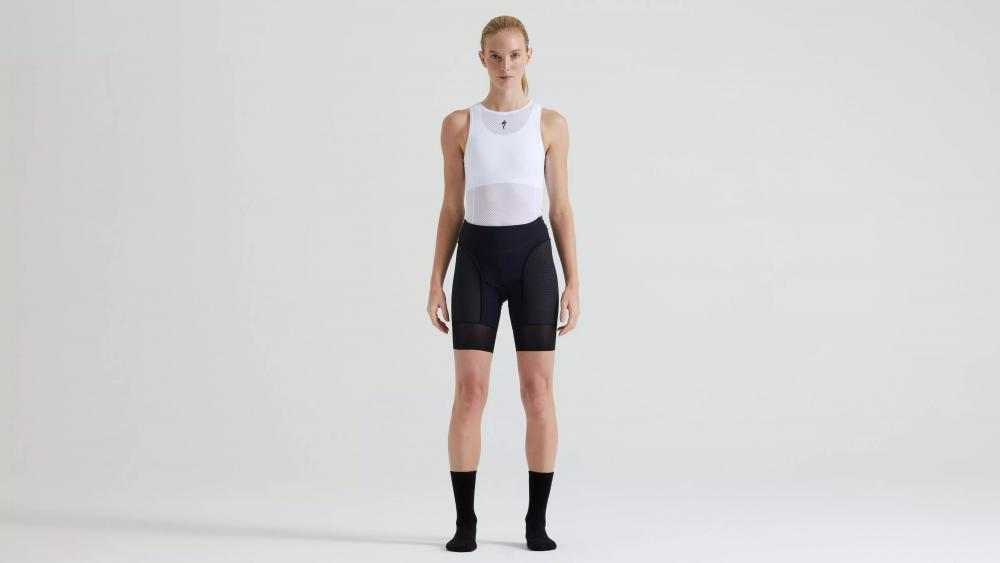 PRIME SWAT Liner Short Damen Schwarz Größe M - Funktionsunterhose für Sport & Outdoor - Bekleidung