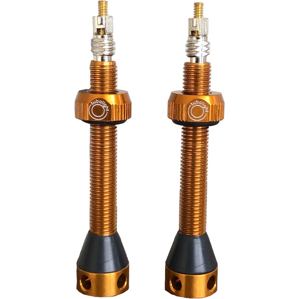 Tubeless-ventile Aluminium Kupfer 50 Mm Kupfer - Zuverlässiger Luftdurchfluss Für Tubeless-systeme
