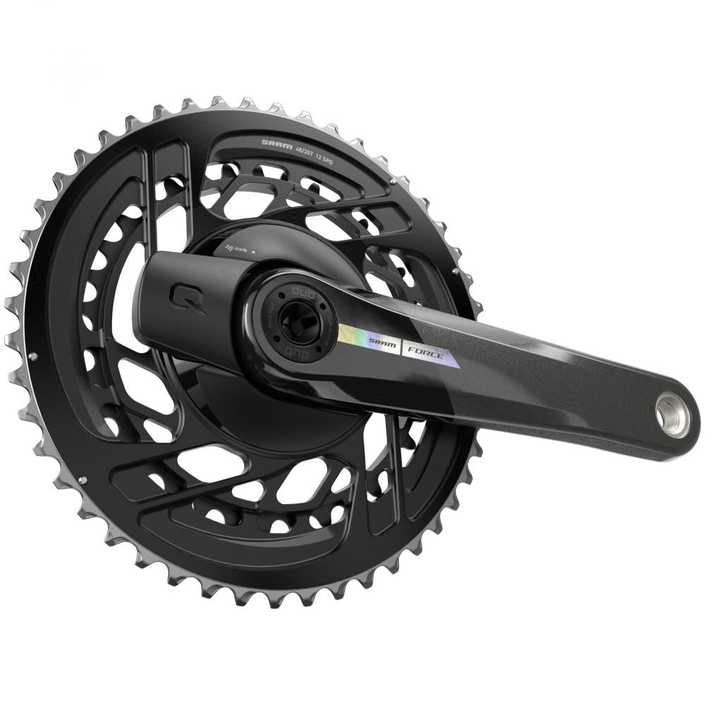 SRAM Force AXS Powermeter Kurbel 33/46 Zähne 167,5 mm DUB - präzise Leistungsmessung