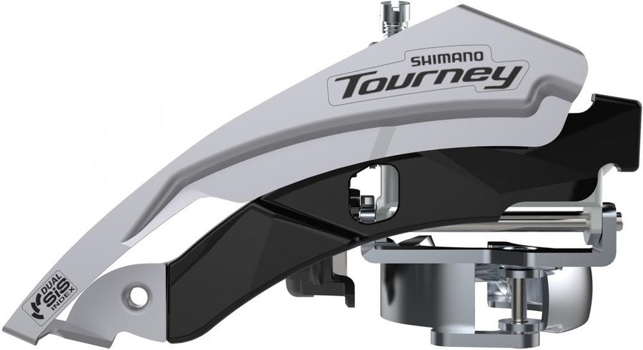 SHIMANO Umwerfer TOURNEY FD-TY601 3-fach 66-69° - zuverlässige Frontschaltung für Freizeitbikes