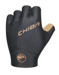 CHIBA ECO Glove Pro - Radhandschuhe schwarz, Größe M, atmungsaktiv & gepolstert