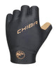 CHIBA ECO Glove Pro - Radhandschuhe schwarz, Größe M, atmungsaktiv & gepolstert