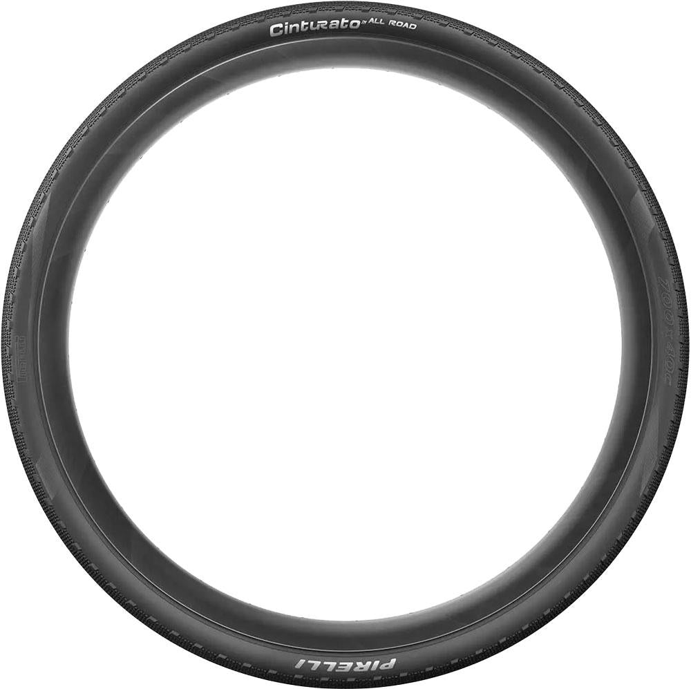 Pirelli Cinturato All Road 28x2,00" (50-622), TLR, faltbar, ProCompound Gummi, starker Pannenschutz, ideal für Straße und Schotter, schnelle Mittellinie, schwarz