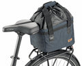 Northwind faltbarer Fahrradkorb Giselle, schwarz, 12L, MonkeyLoad-T, wasserabweisend, reflektierend, robustes Metallgestell, 30x20x20cm, ideal für Einkäufe & Touren