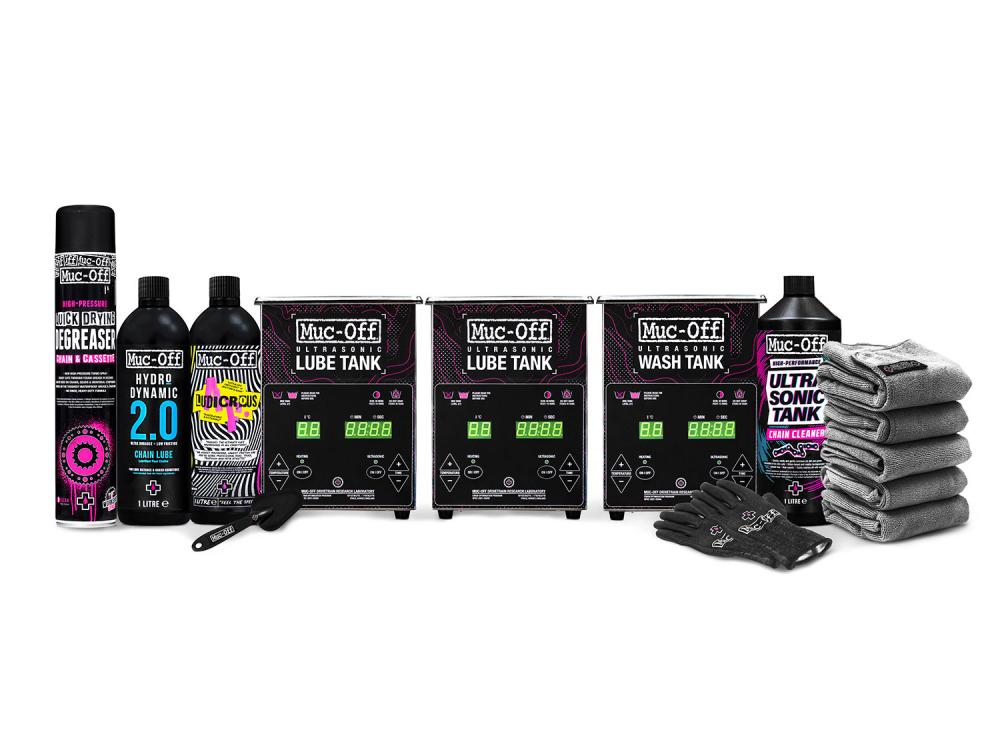 Muc Off Ultrasonic Optimisation Bundle pink unis