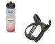 Zefal 1xTrinfklaschenhalter WIIZ schwarz mit 1xZefal Trinkflasche Arctica rot 750ml