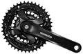 SHIMANO Kurbelgarnitur TOURNEY FC-TY501 - 6-fach, 7-fach, 8-fach, 175 mm, 42-34, 24 Zähne